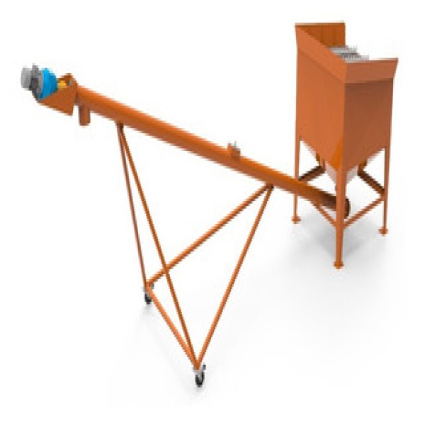 rosca transportadora helicoidal flexível
