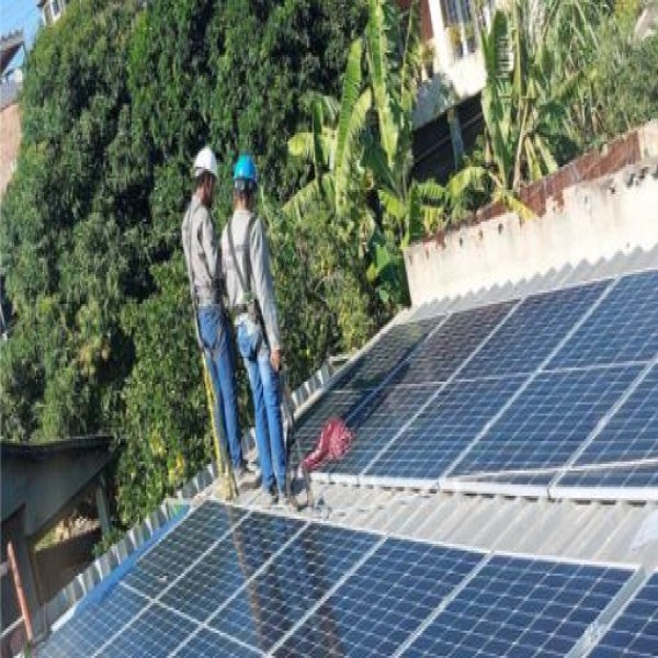instalação de energia solar residencial