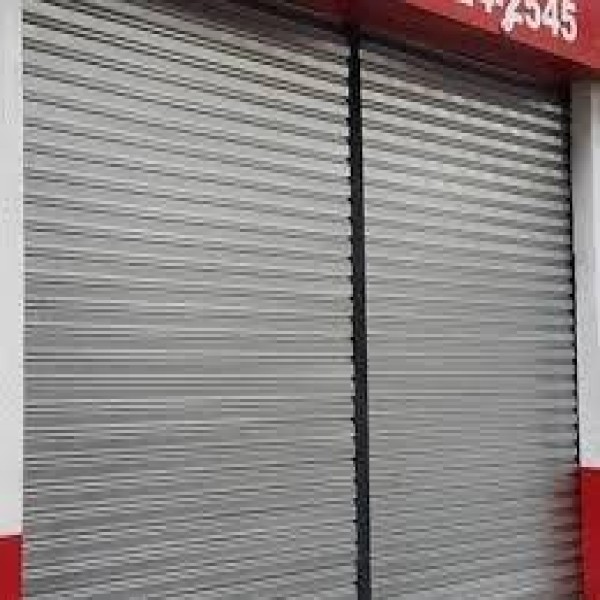 porta de aço automática para loja
