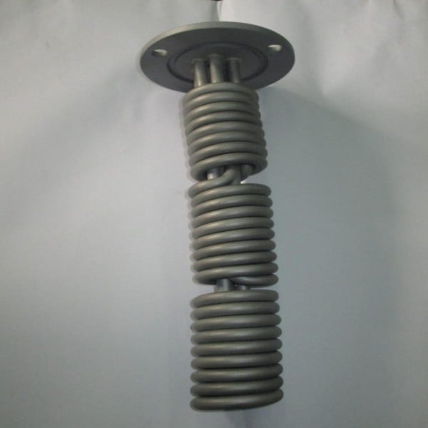 resistência tubular com flange