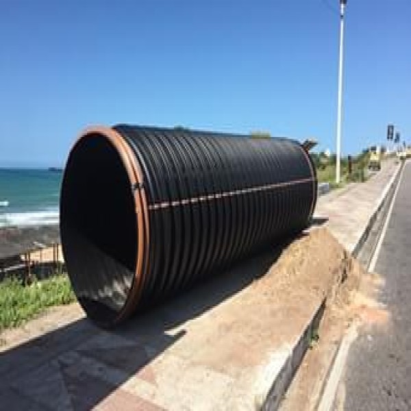 tubo de PEAD corrugado para drenagem