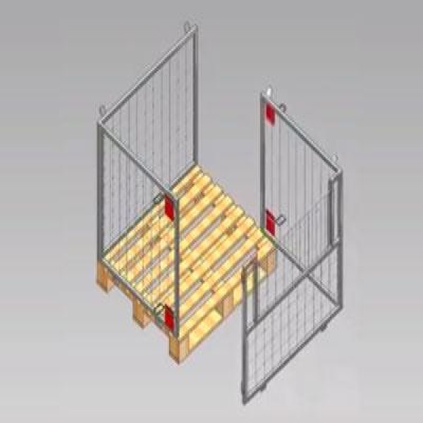 Rack pallet aramado