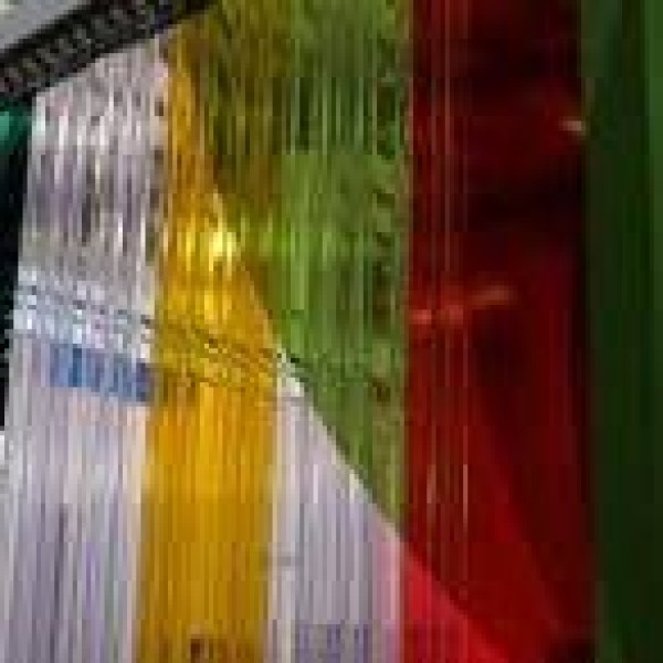 cortina de PVC flexível