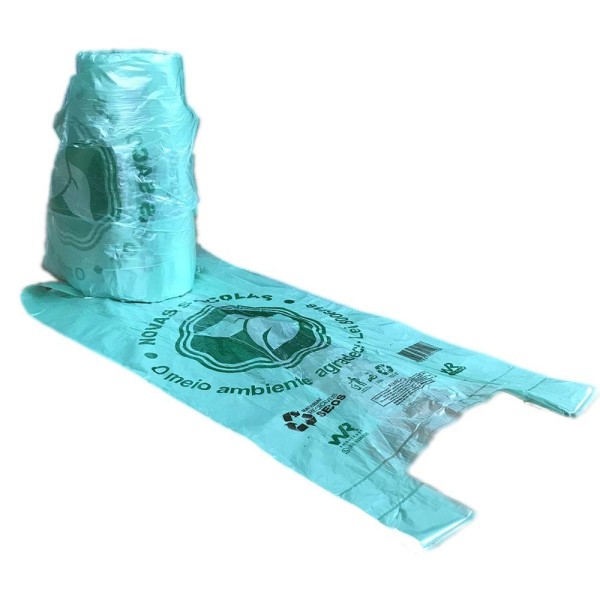 sacola plástica biodegradável