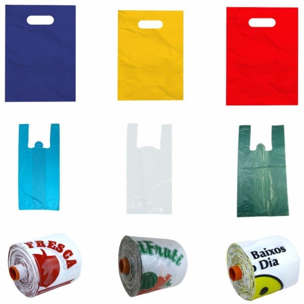 sacolas plásticas preço atacado