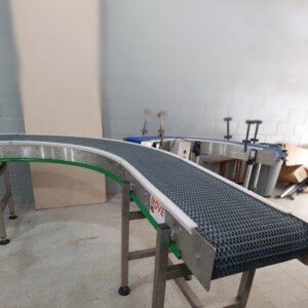 esteira transportadora de aço inox
