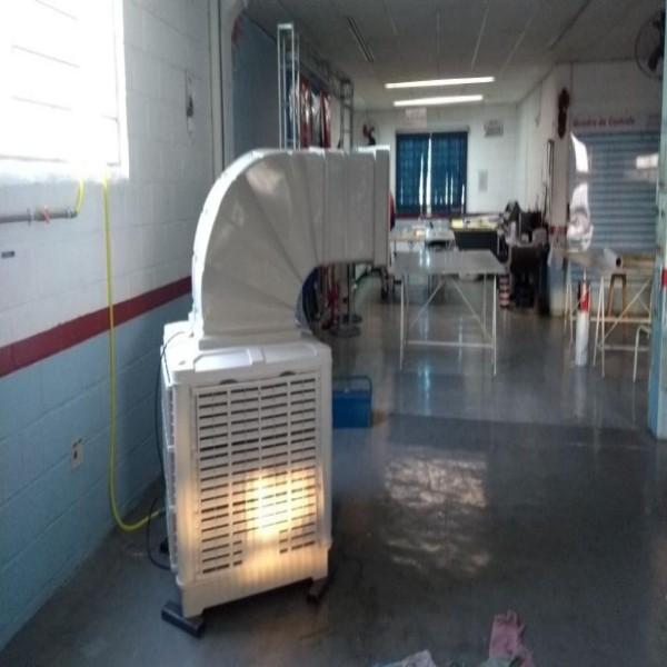 climatizador portátil com água