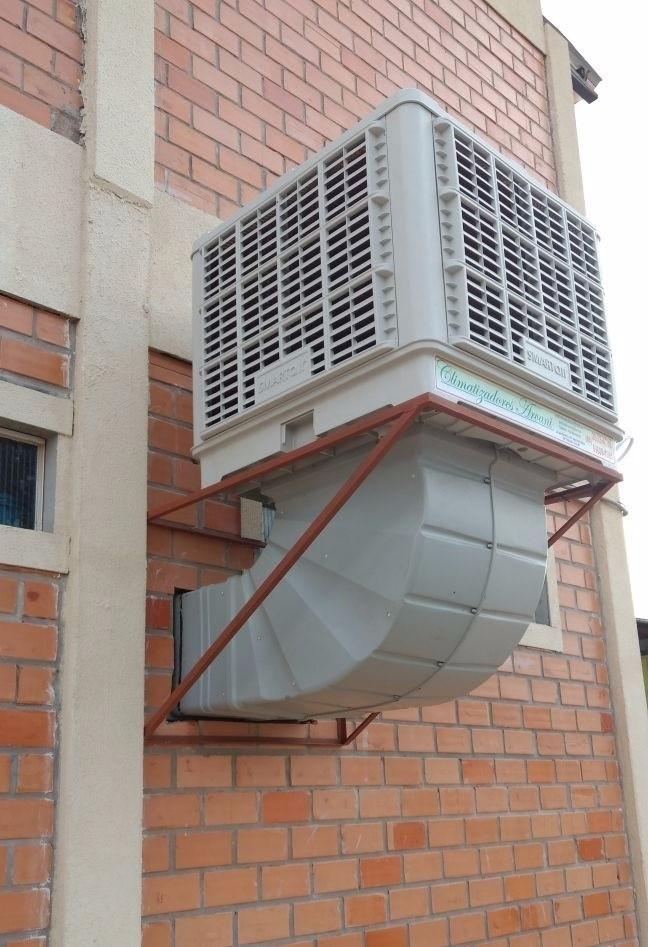 ventilador climatizador de parede