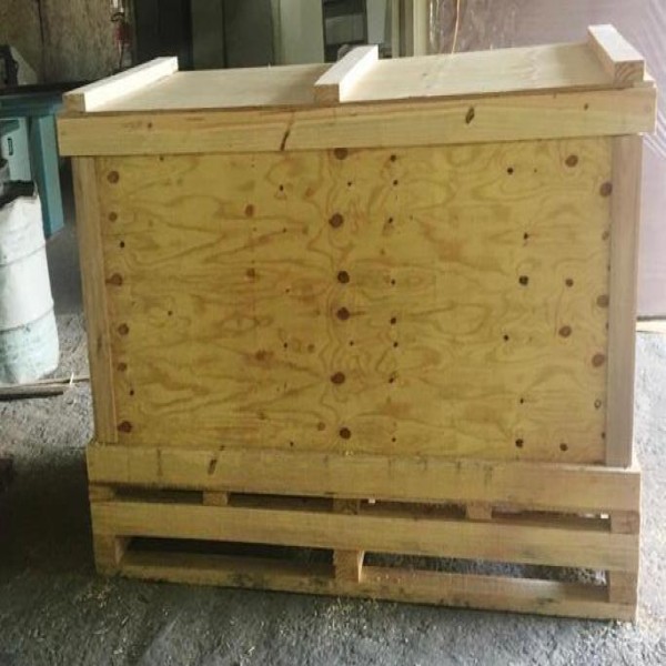 caixa pallet de madeira