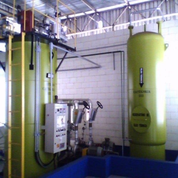 aquecedor de fluido térmico industrial