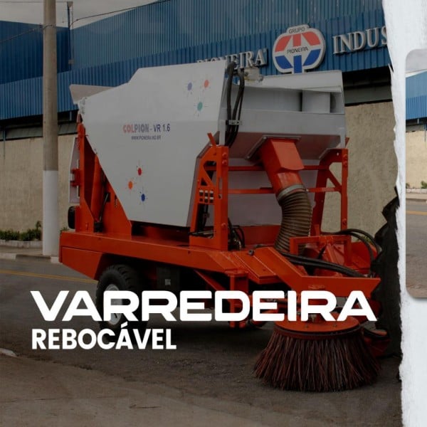 varredeira rebocavel