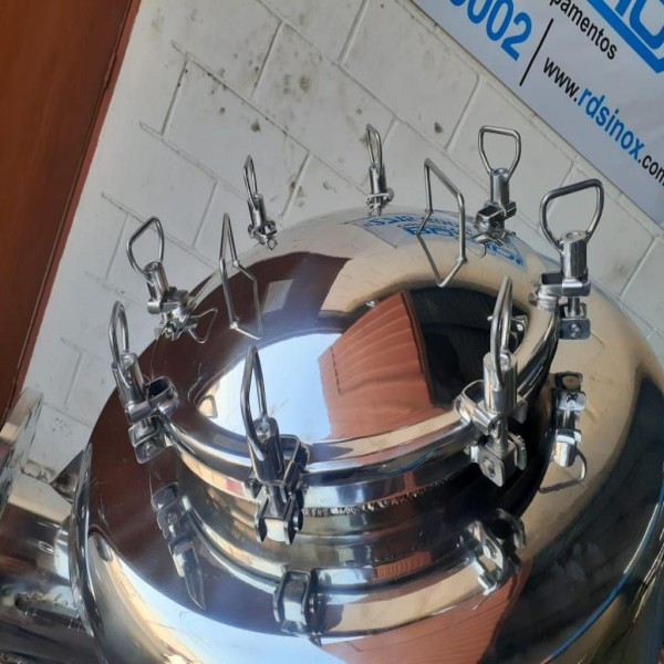 boca de inspeção para reatores de processo