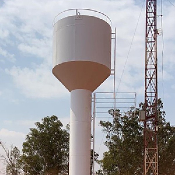 reservatorio de agua tipo taça