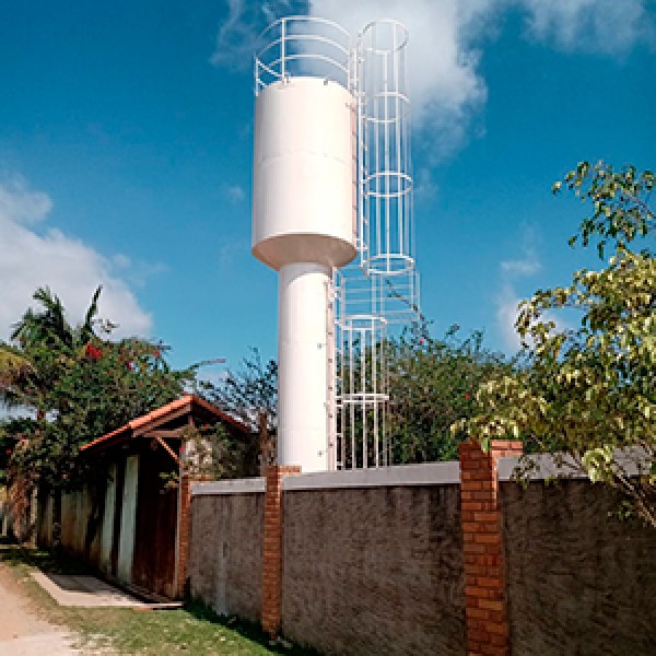 reservatorio de agua tipo taça