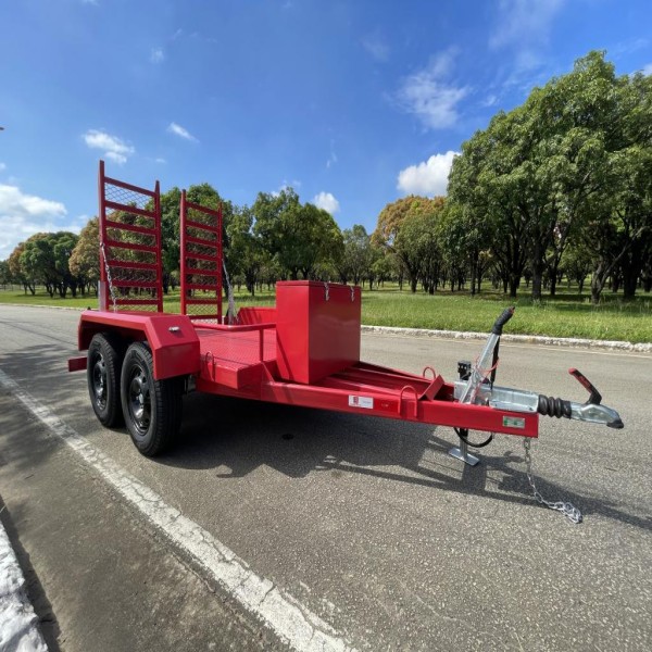 reboque para transporte de gerador