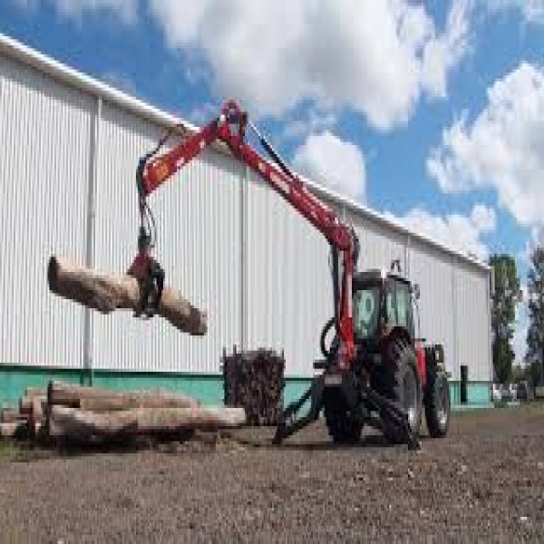 grua florestal para trator