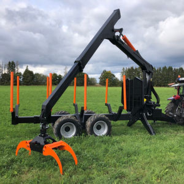 grua florestal para trator
