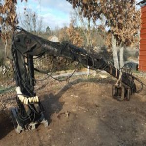 grua florestal para trator