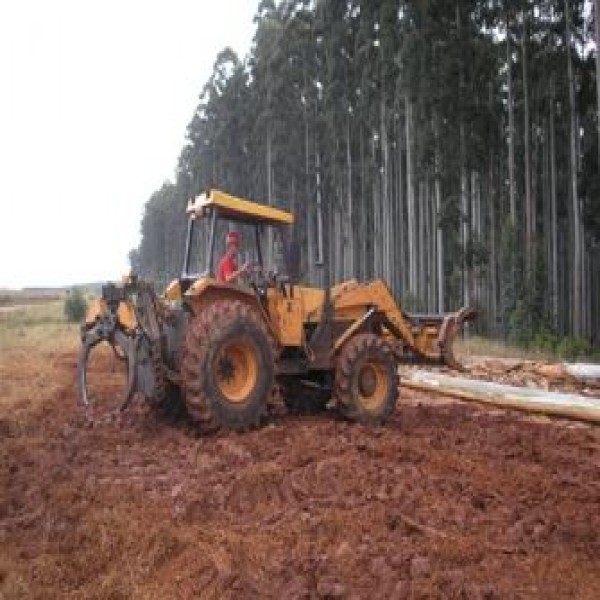 pinça florestal para trator