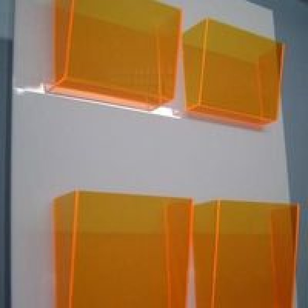 display em acrílico formato a4 para parede ou elevadores