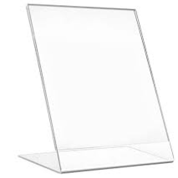 display em acrílico formato a4 para parede ou elevadores
