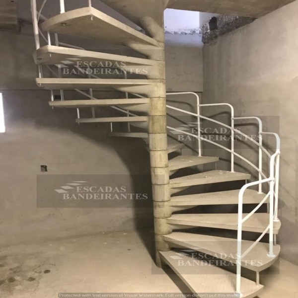 escada caracol concreto preço sp