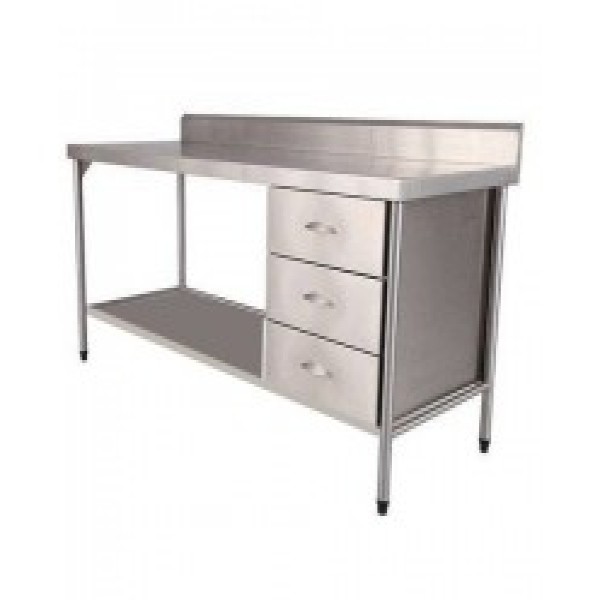 bancada de inox para laboratório