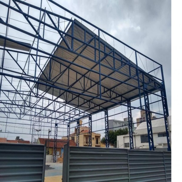fabricação e montagem de estruturas metálicas