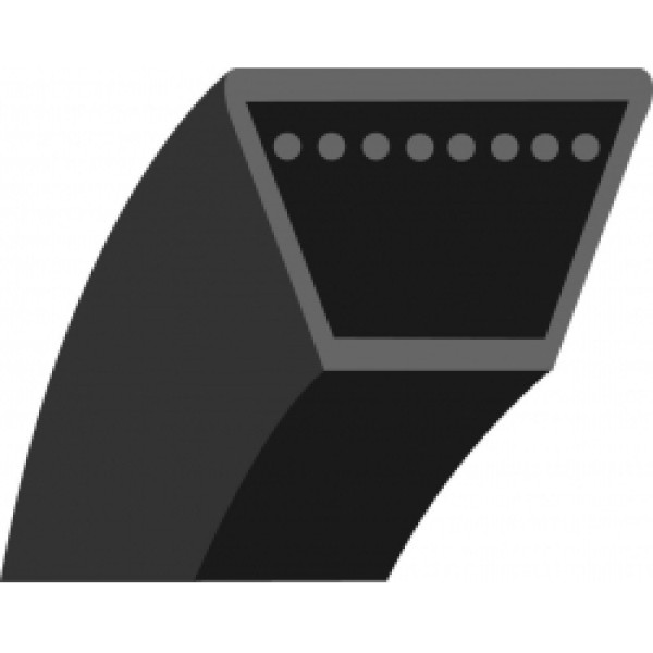 correia trapezoidal em v