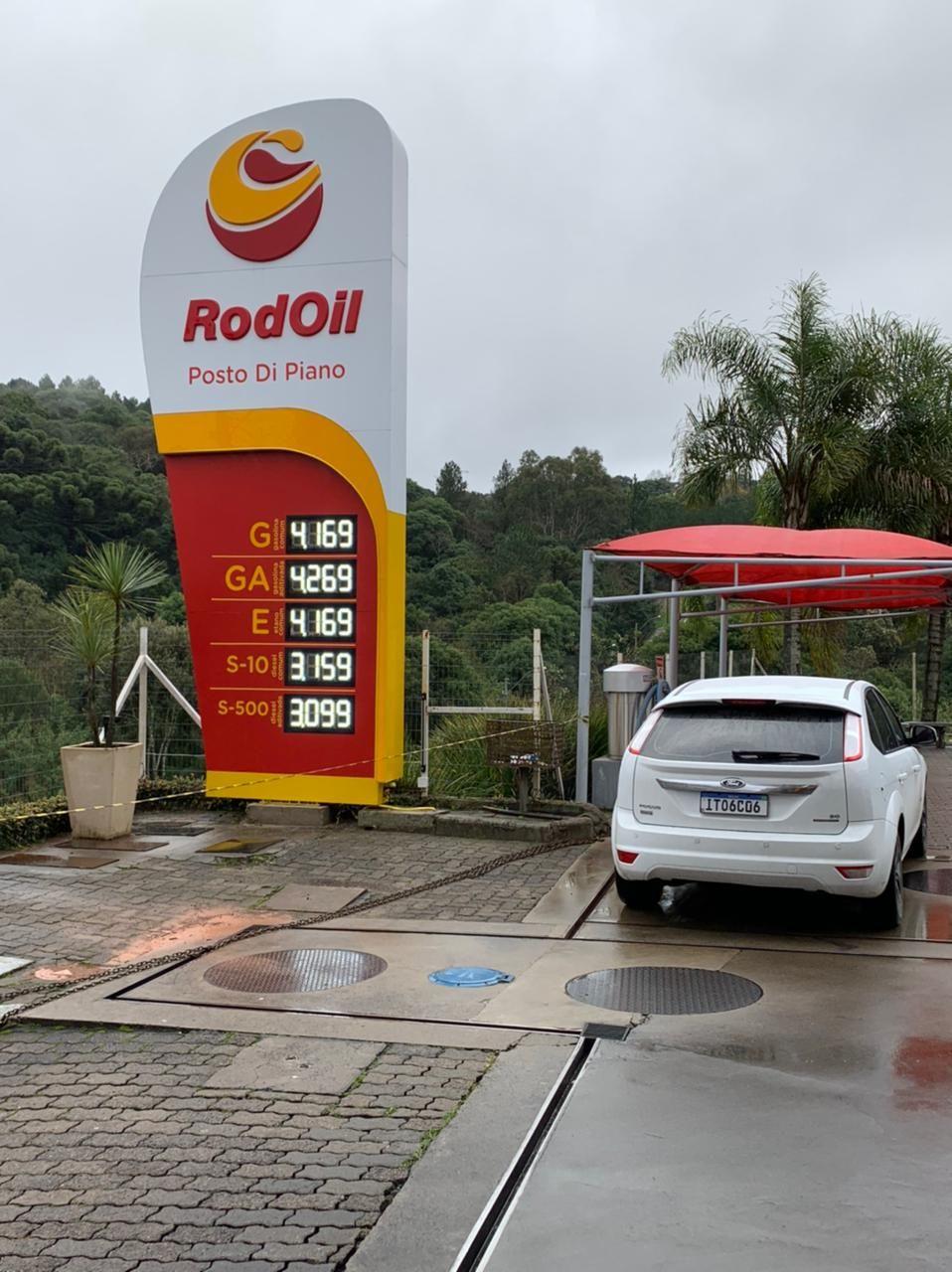 totem posto de gasolina