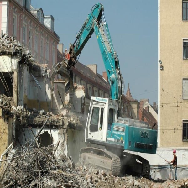 demolição de obra