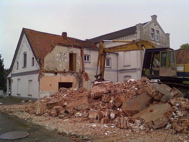 demolição edificação