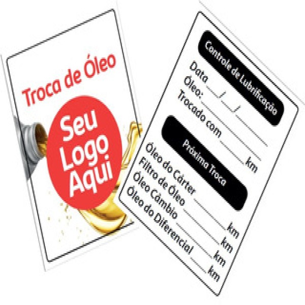 etiqueta de óleo personalizada