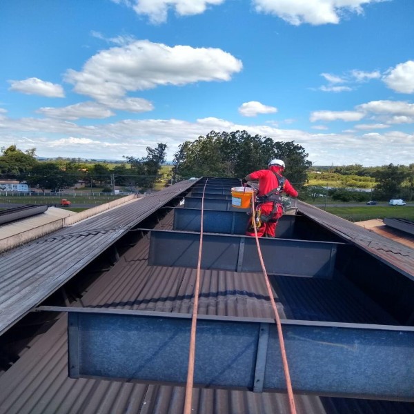 manutenção de telhados industriais