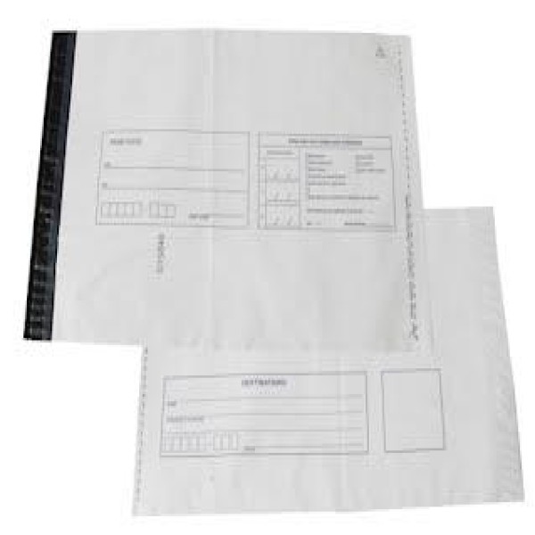 envelope plástico de seguranças correspondências