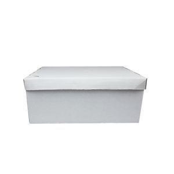 caixa de papelão com logotipo