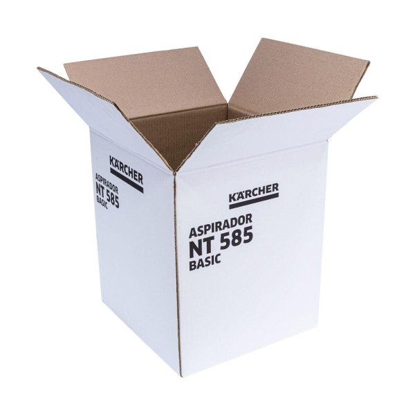 caixa de papelão tipo maleta