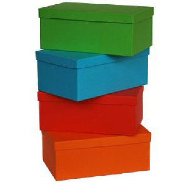 caixas de papelão personalizadas coloridas