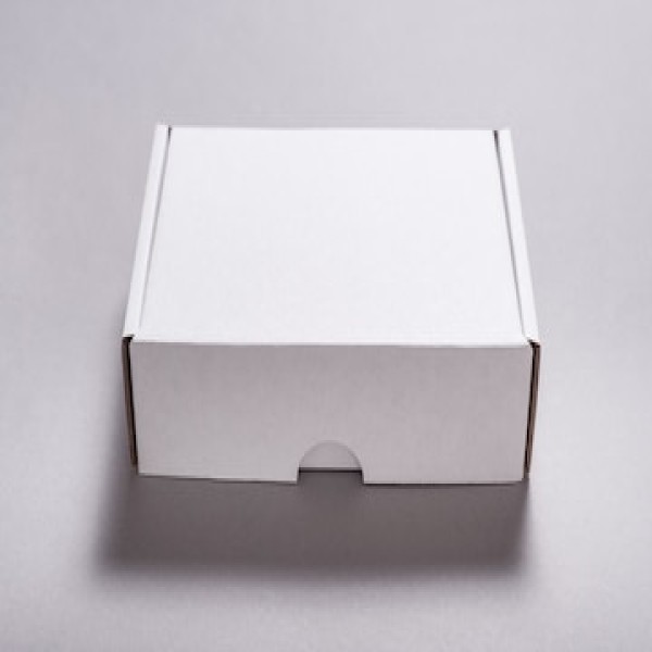 fornecedor de caixa de papelão branca