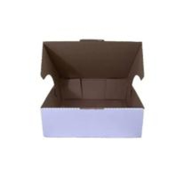 fornecedor de caixa de papelão branca