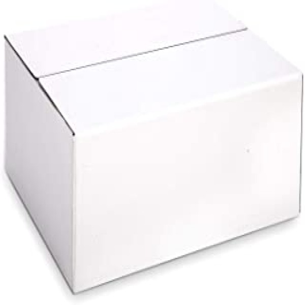 fornecedor de caixa de papelão branca