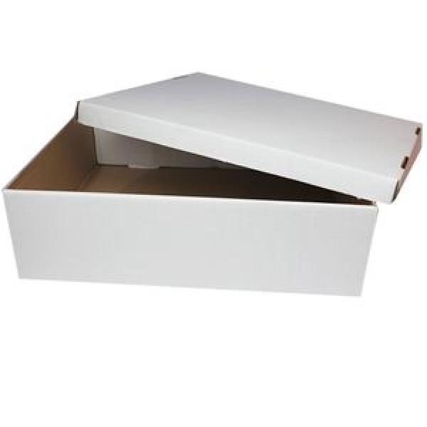 fornecedor de caixa de papelão branca
