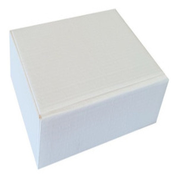 fornecedor de caixa de papelão branca