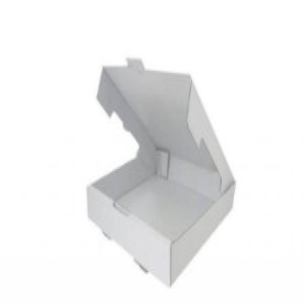 fornecedor de caixa de papelão branca