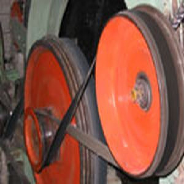 correia plana industrial