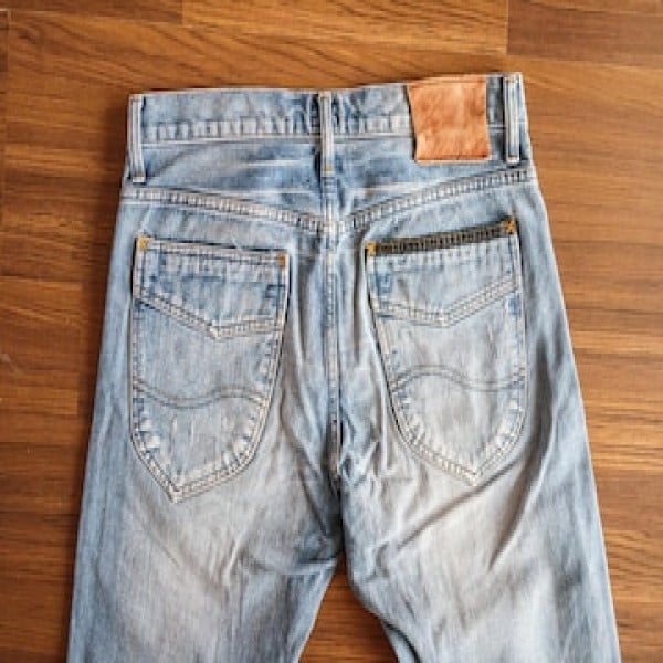 etiqueta de couro para roupa
