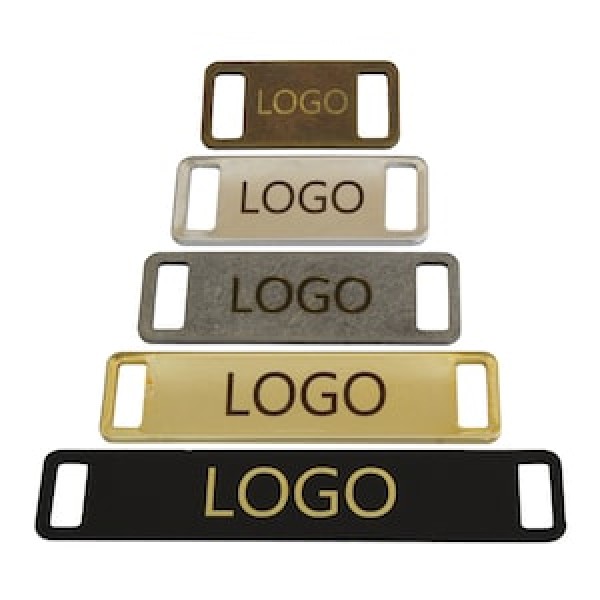 etiqueta placa de metal personalizada