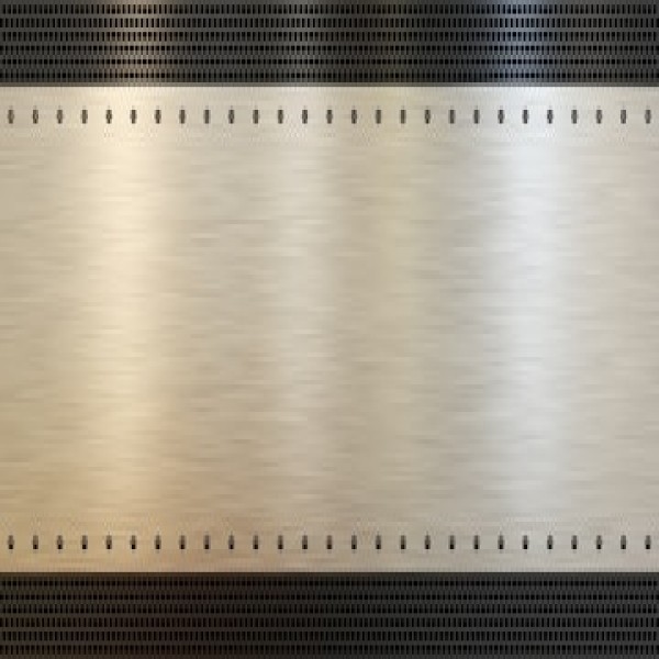 etiqueta placa de metal personalizada