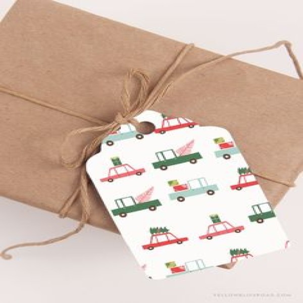 tag de papel kraft
