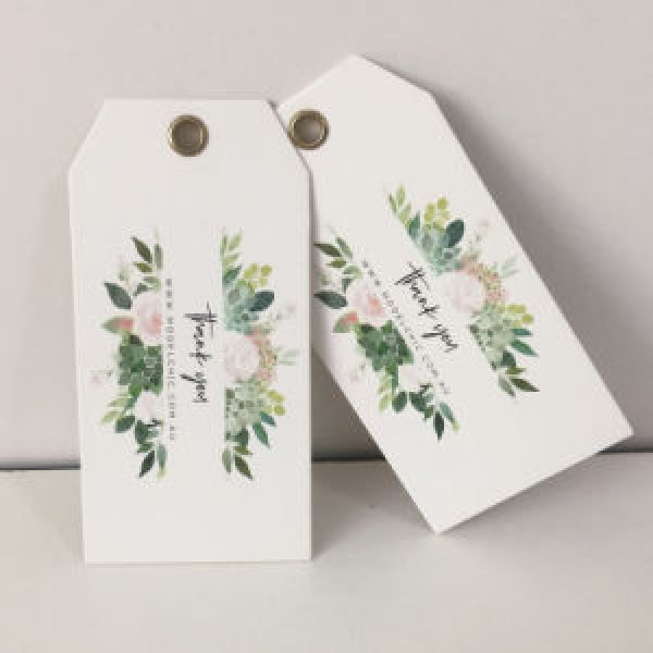 tag de papel personalizado